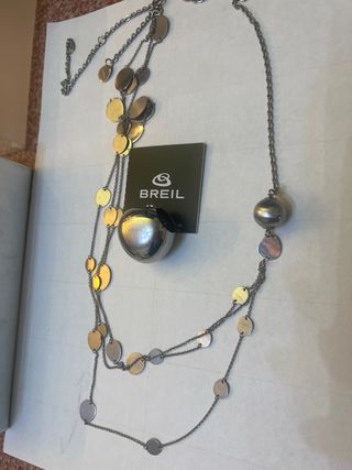 Collana Breil donna oro e argento