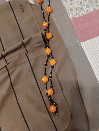Tres collares bisutería