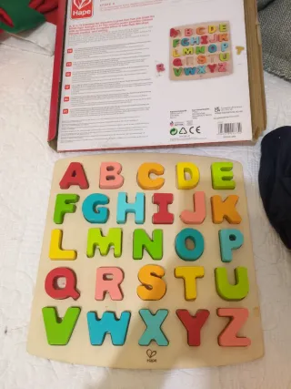 Abecedario de madera Hape