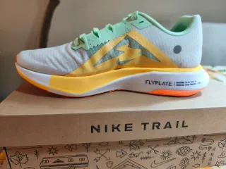 Zapatillas Nike Zoomx Ultrafly Trail Verdes/Naranj