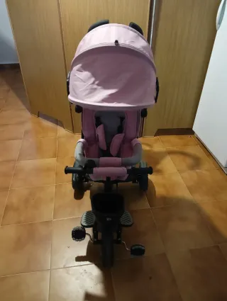 Triciclo Kinderkraft rosa