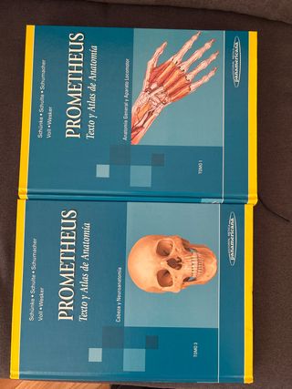 Prometheus. Texto y atlas de anatomía. Tomo 1 y 3