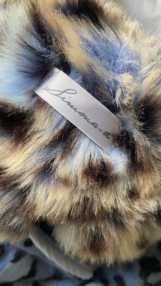 Cappotto eco-pelliccia leopardato