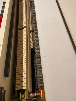 Piano George Steck Blanco