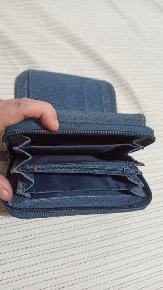 Cartera Monedero Vaquero