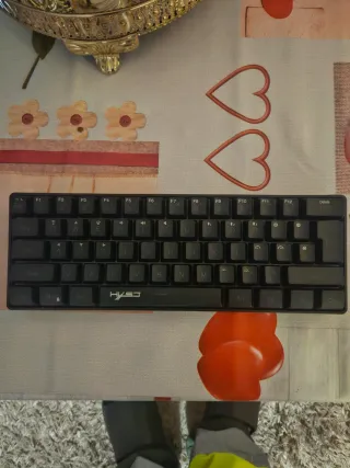 Teclado HYSJ compacto negro