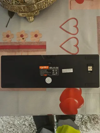 Teclado HYSJ compacto negro