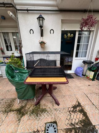 Jaula para pájaros 76x46x45 cm