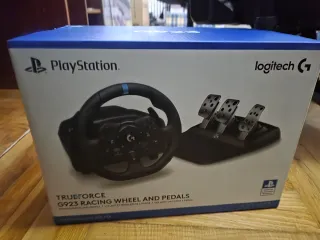 Volante Logitech G923 TRUEFORCE PS5