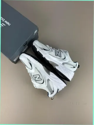 New Balance 530 Blanco Plata Marino