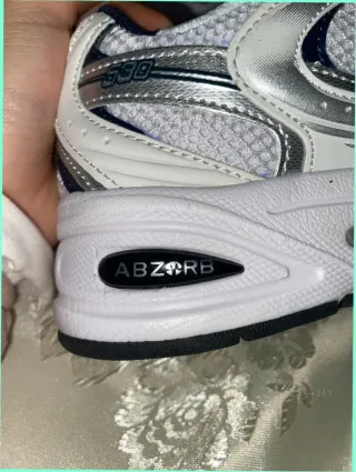 New Balance 530 Blanco Plata Azul