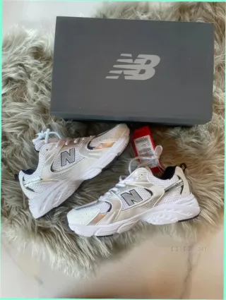 New Balance 530 Plata Azul Blanco