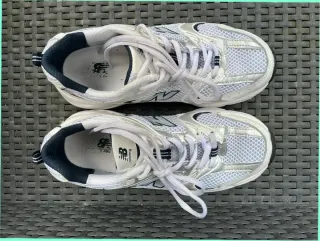 New Balance 530 Plata Azul Blanco