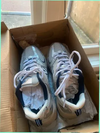 New Balance 530 Plata Azul Blanco