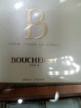 Crema corpo profumata Boucheron oro 200ml