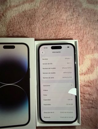 iPhone14 Pro 128GB 90% batería