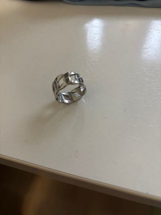 Set de 3 Anillos Plateados