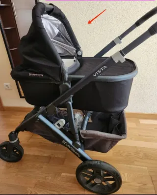 Capazo Uppababy como nuevo