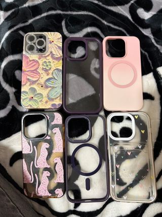 Fundas iPhone 14 Pro (6 unidades)
