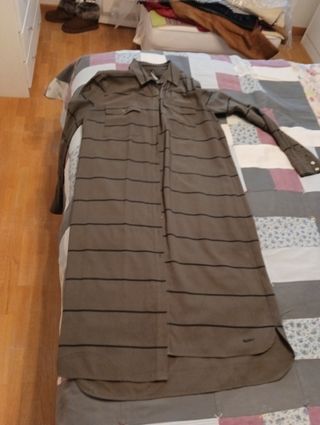 Vestido Pepe Jeans verde militar Talla L