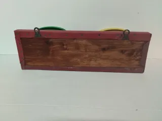 Appendiabiti da parete a 2 posti vintage anni '70