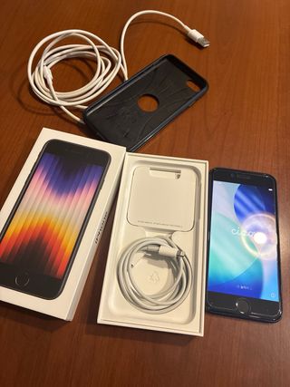 Vendo teléfono iPhone SE 128GB 2023 Space Gray