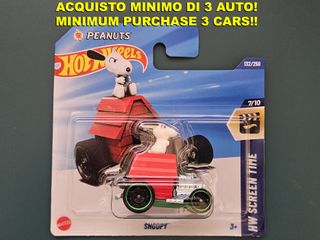 Hot Wheels Snoopy Peanuts