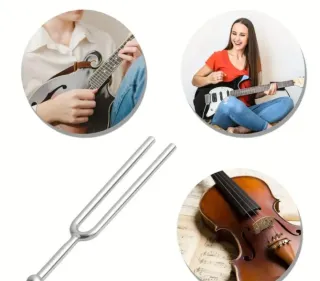 Diapasoni in acciaio per accordare strumenti