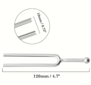 Diapasoni in acciaio per accordare strumenti