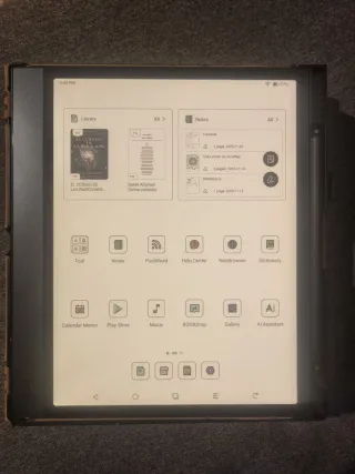 Tablet e-ink color Boox Note Air 4C + Funda