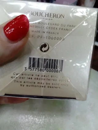 Boucheron Eau de Parfum 50ml