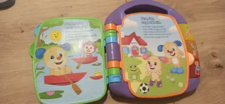 Libros Juguete Interactivo Bebé VTech, Fisherprice