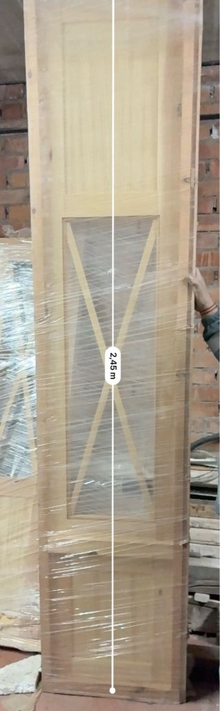 4 Puertas de pino nuevas