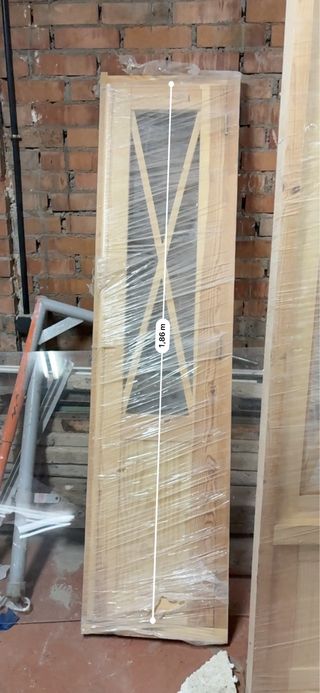 4 Puertas de pino nuevas