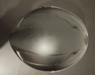 Casco moto integral negro