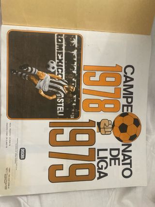 Álbum Cromos Fútbol Liga 1978-79