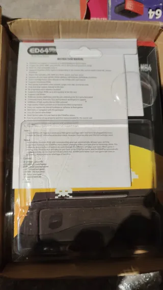 Nintendo 64 Negra + Expansión + 2 Mandos