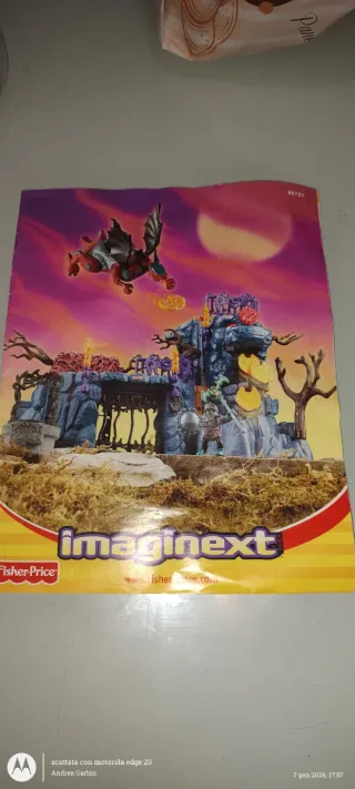 Castello giocattolo con accessori