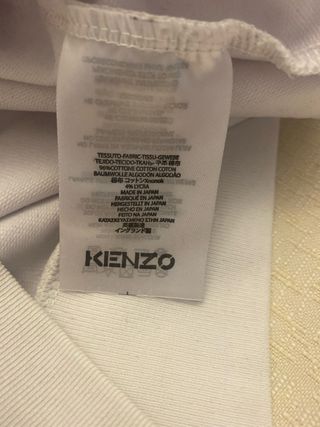 Sudadera Kenzo Blanca Tigre