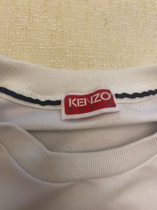 Sudadera Kenzo Blanca Tigre