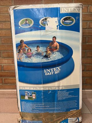 Piscina Hinchable Intex Easy Set 366x76cm