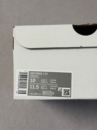 Nike Air Force 1 Blancas Talla 44