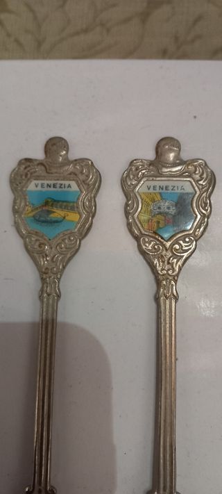 Set 4 Cucchiaini Souvenir Venezia Vintage