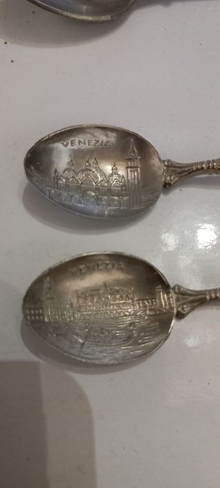 Set 4 Cucchiaini Souvenir Venezia Vintage