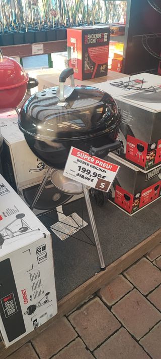 Barbacoa Weber Original Kettle Nero