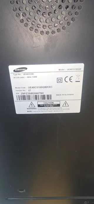 Samsung TV LED 40 pulgadas