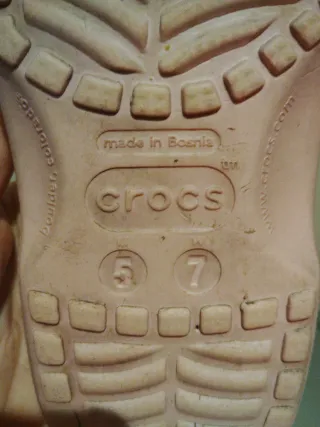 Zapatillas Crocs rosas