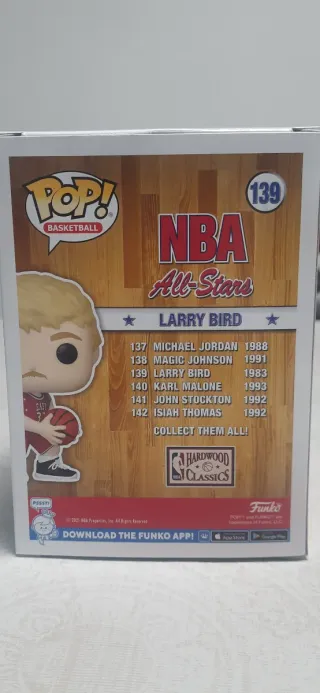 Funko Pop NBA Larry Bird 139 All-Star 1983