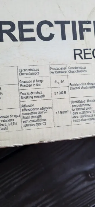 6 Cajas de Baldosa Exterior apariencia Madera