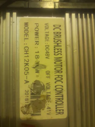 Controlador Motor Patinete Eléctrico 36v-48v-72v